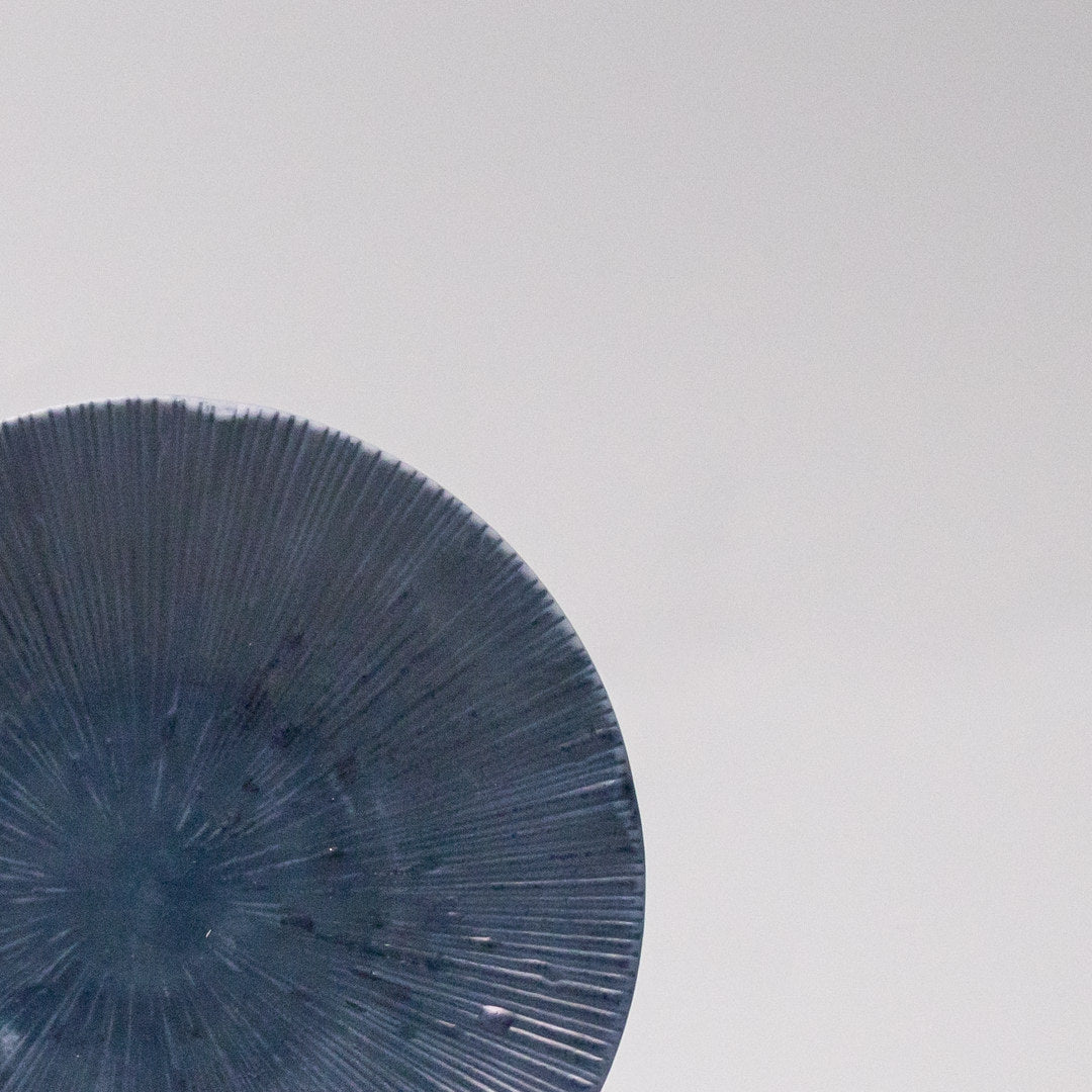 Tapas Plate 13cm Sapphire Glaze