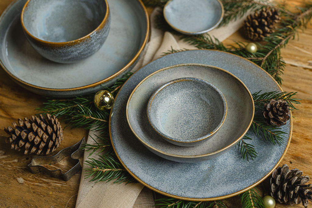 Bowl 13cm Steel Grey Glaze