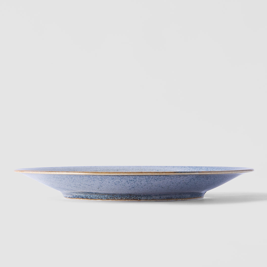 Side Plate 21cm Steel Grey Glaze