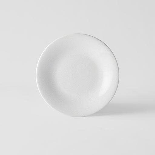 Tapas Plate 17cm Parchment White Glaze