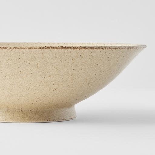 Ramen Bowl 25cm Sand Fade Glaze