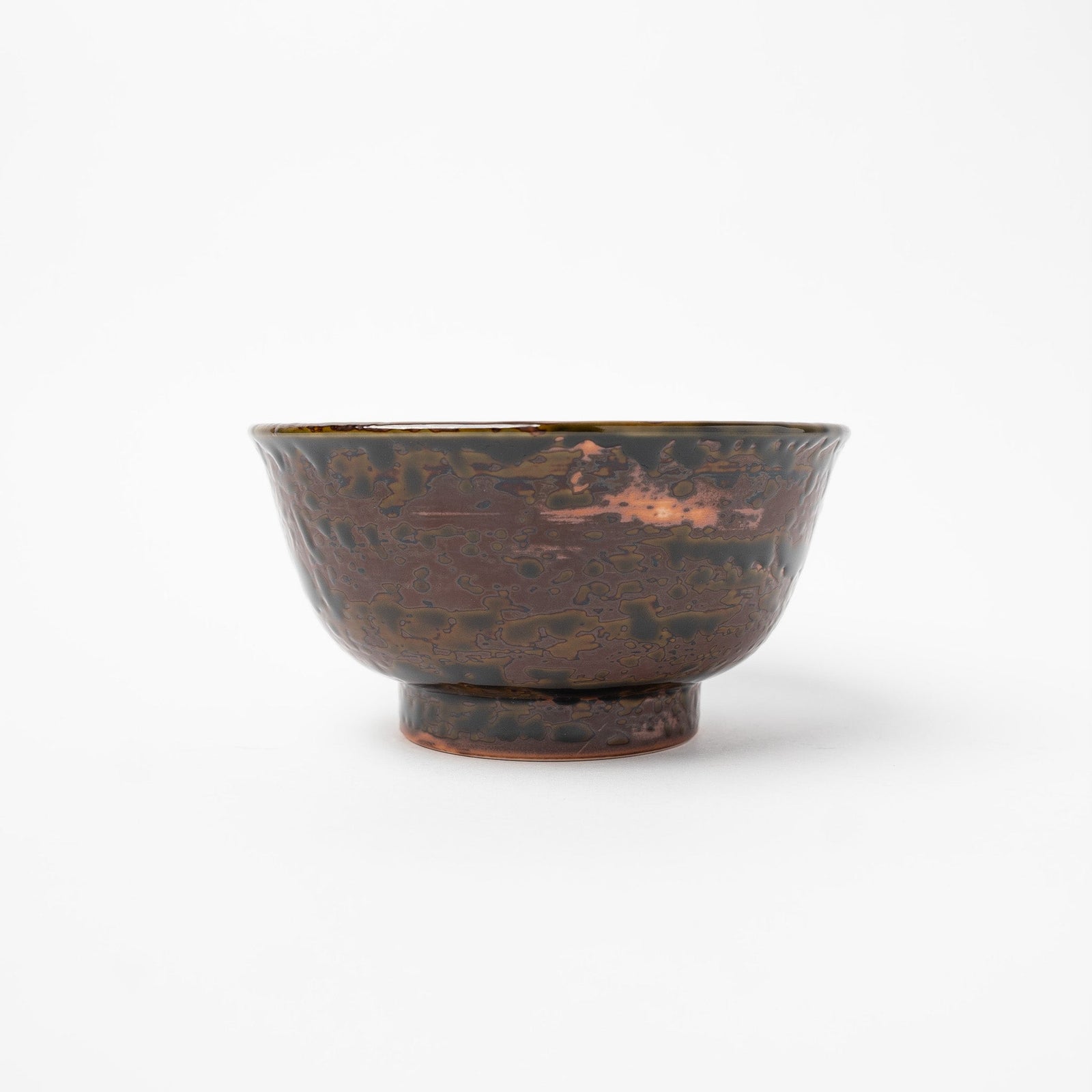 Bowl 17cm Moss Swirl Glaze