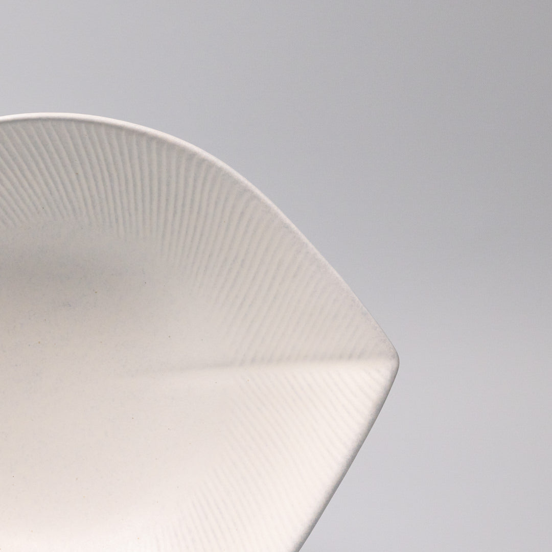 Large Bowl 24cm Snow Leaf Glaze