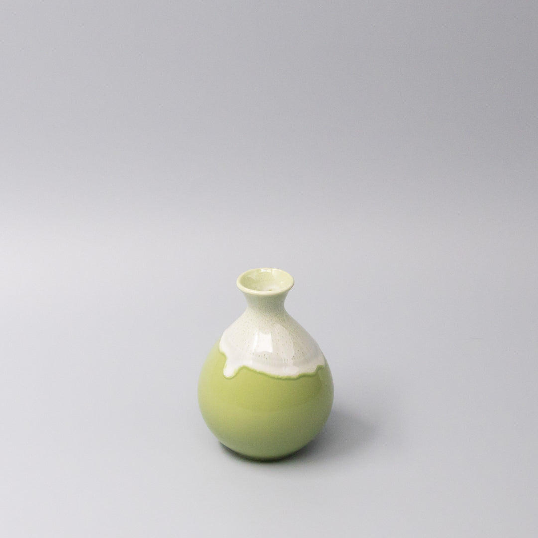 Sake Jug 300ml Pistachio White Drip