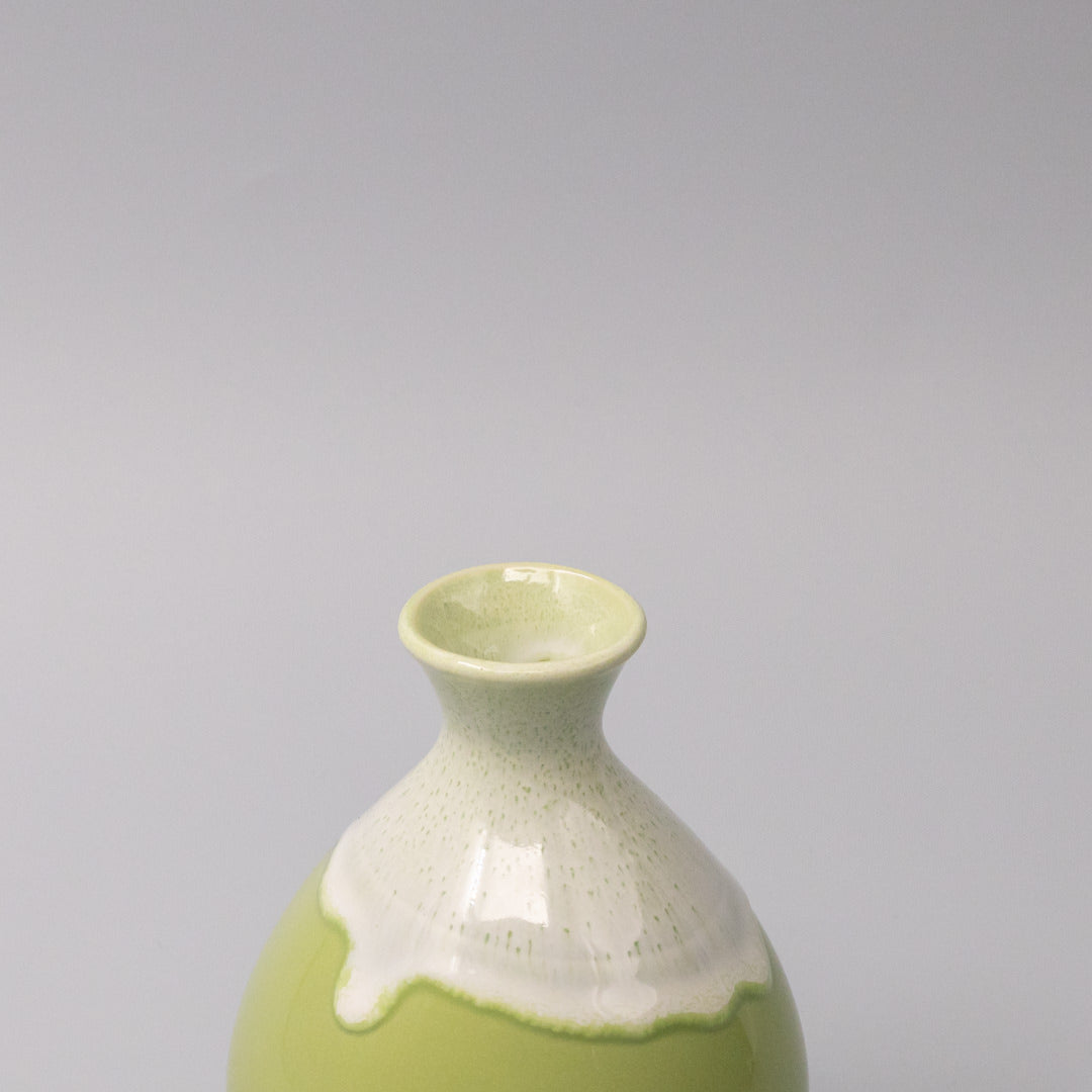 Sake Jug 300ml Pistachio White Drip