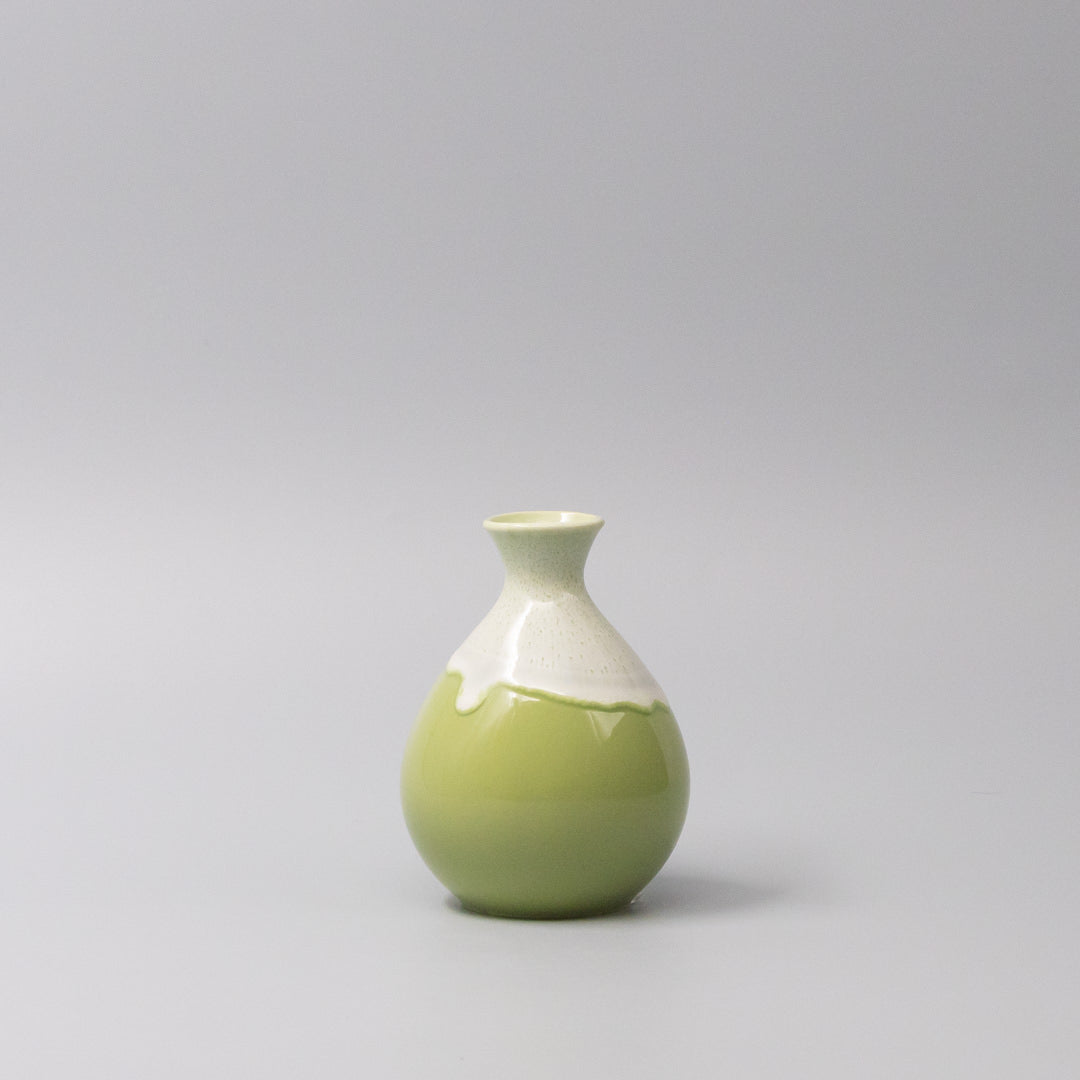 Sake Jug 300ml Pistachio White Drip