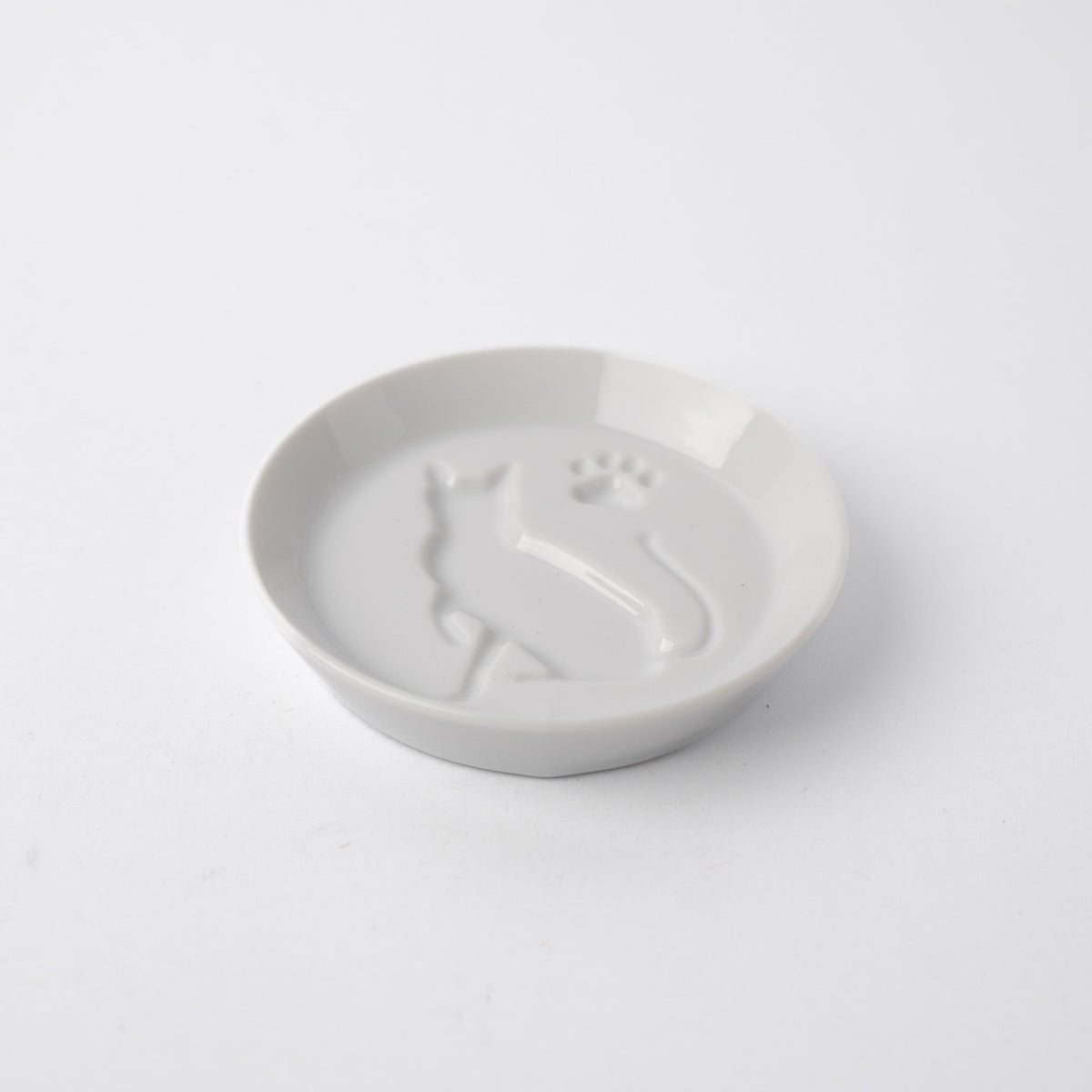 Sauce Dish Silhouette Cat