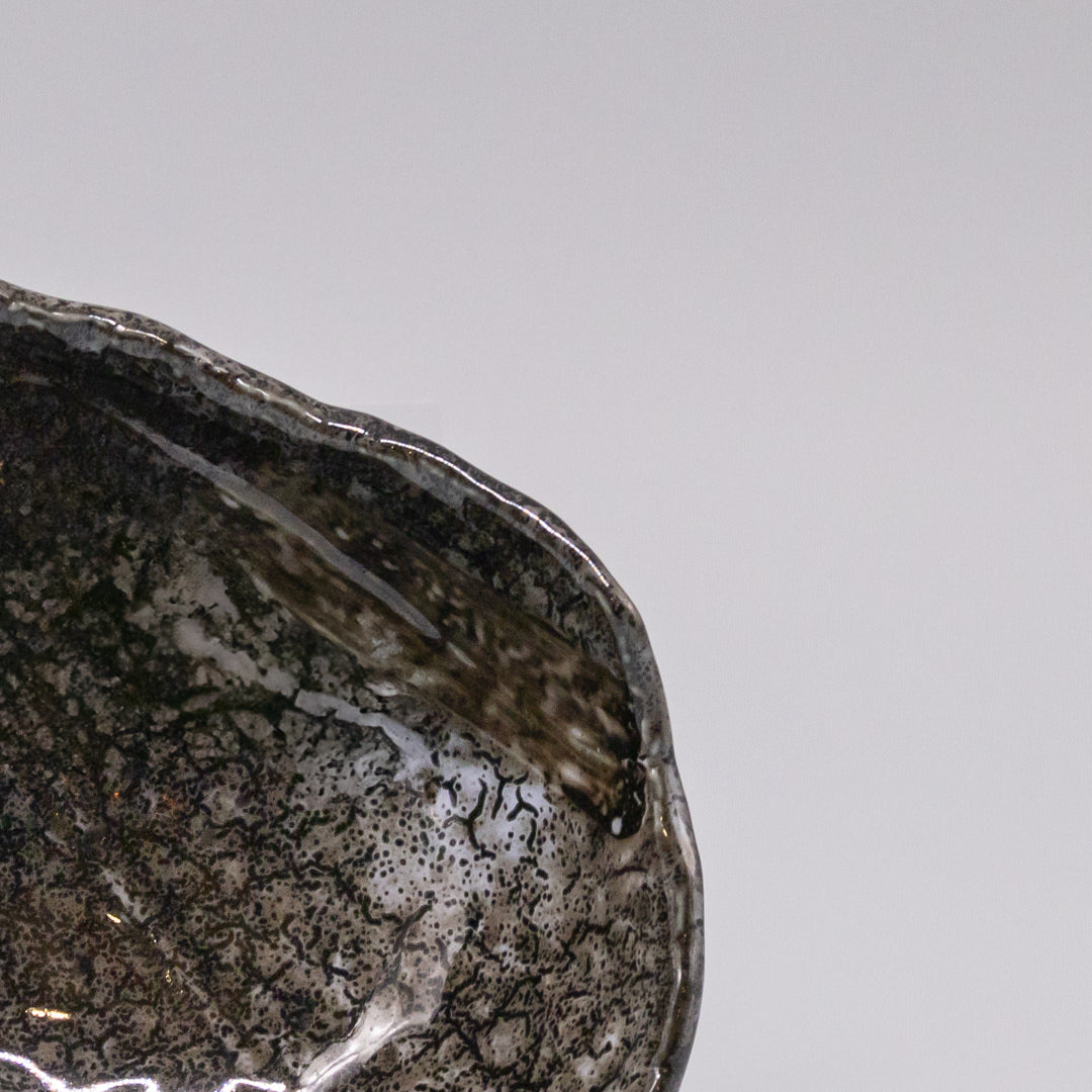 Tapas Bowl 15 x 12.5H Shiranami Glaze
