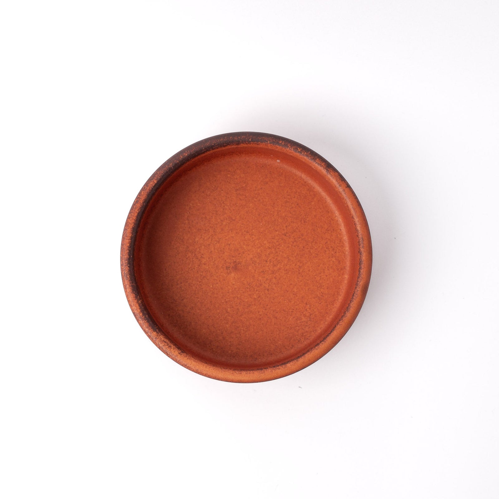 Orange Donabe 13cm Oven Dish High Side