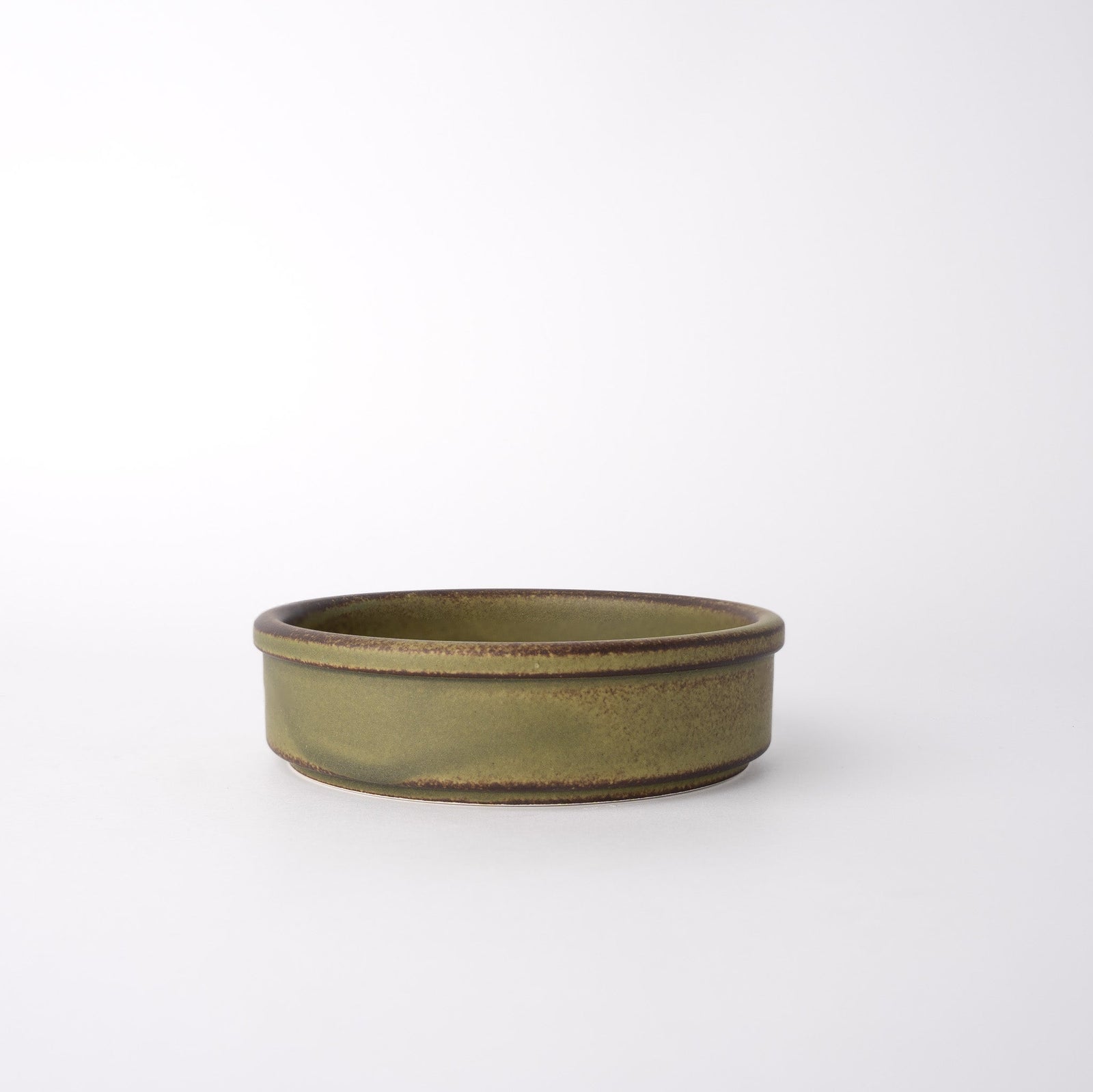 Oven Dish 13cm High Sided Green Donabe