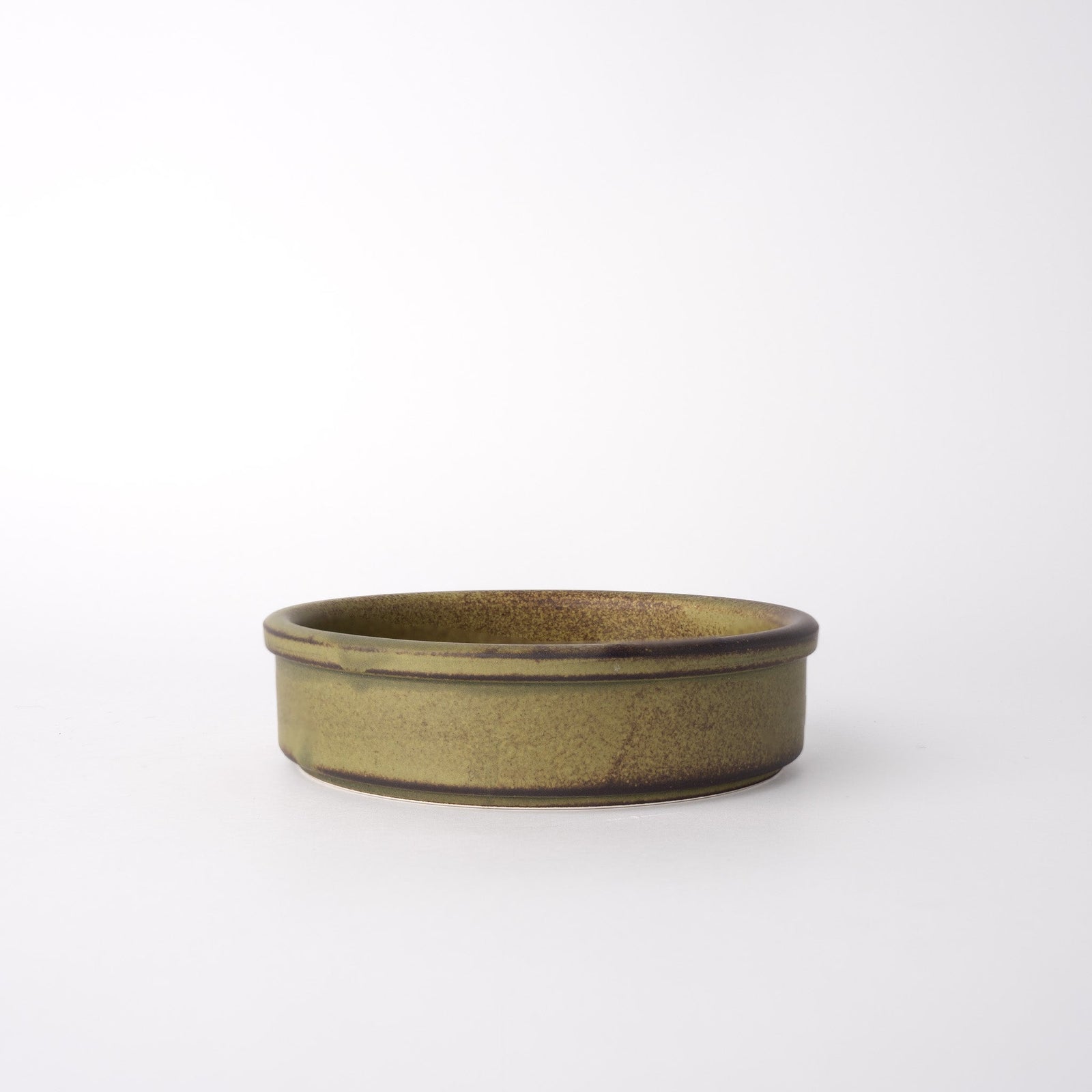 Oven Dish 14cm High Sided Large Green Donabe