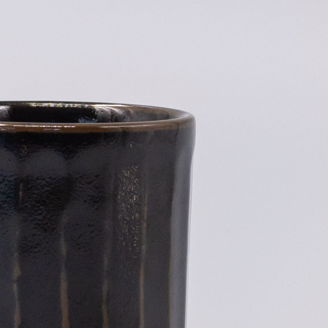 Mug 220ml Shinogi Tenmokku Glaze