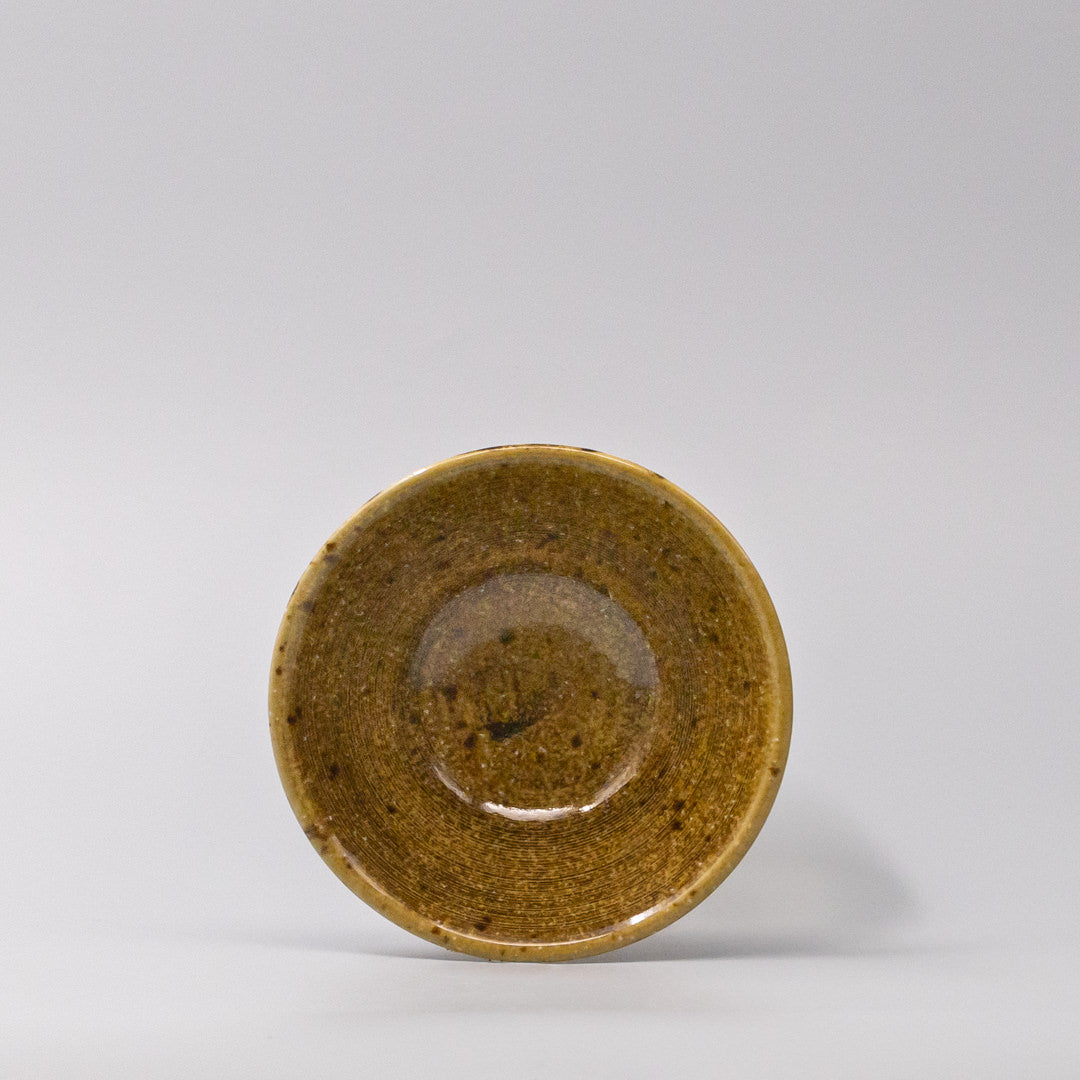 Bowl 12.6cm Shinogi Caramel Glaze