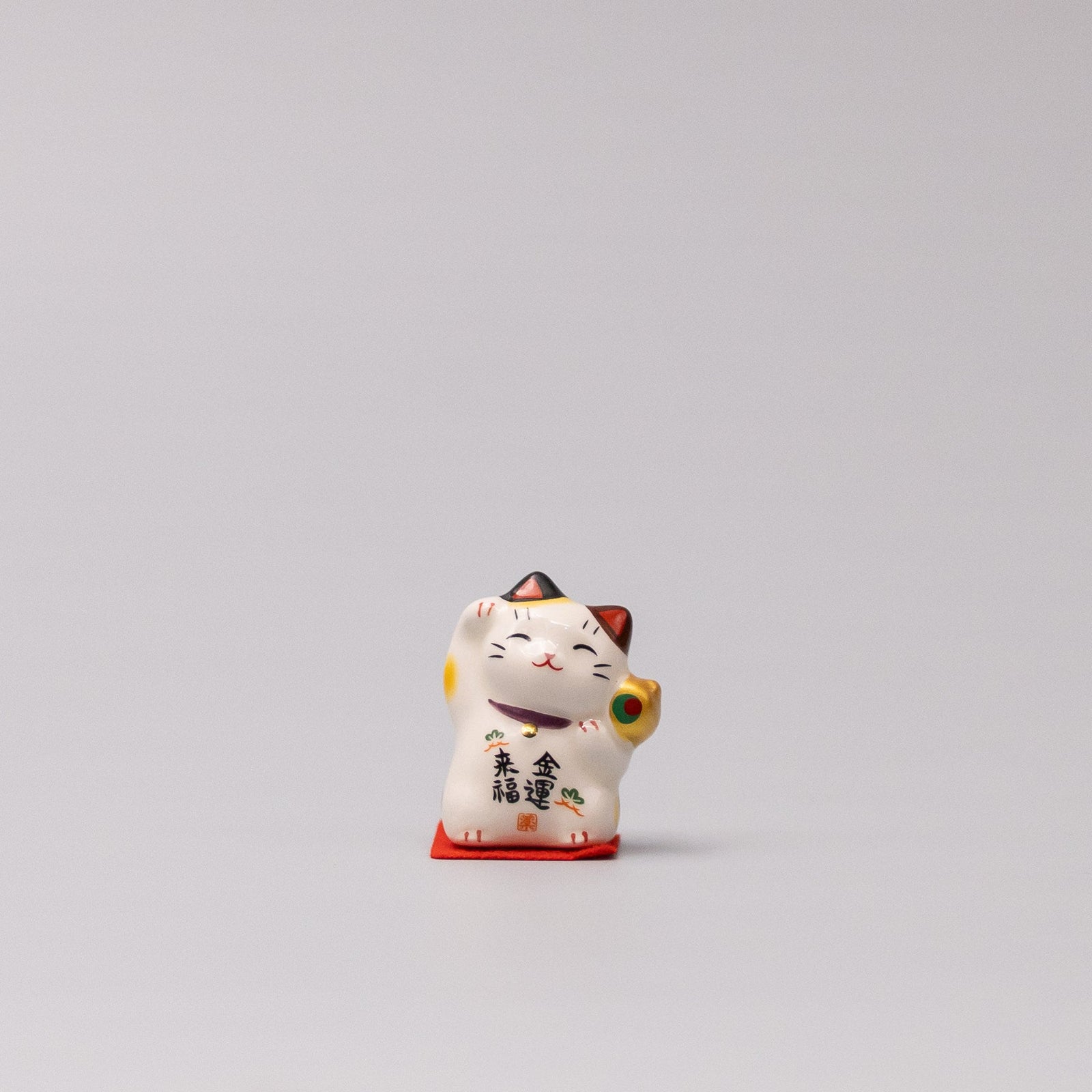 Okimono Wealth Fortune Cat