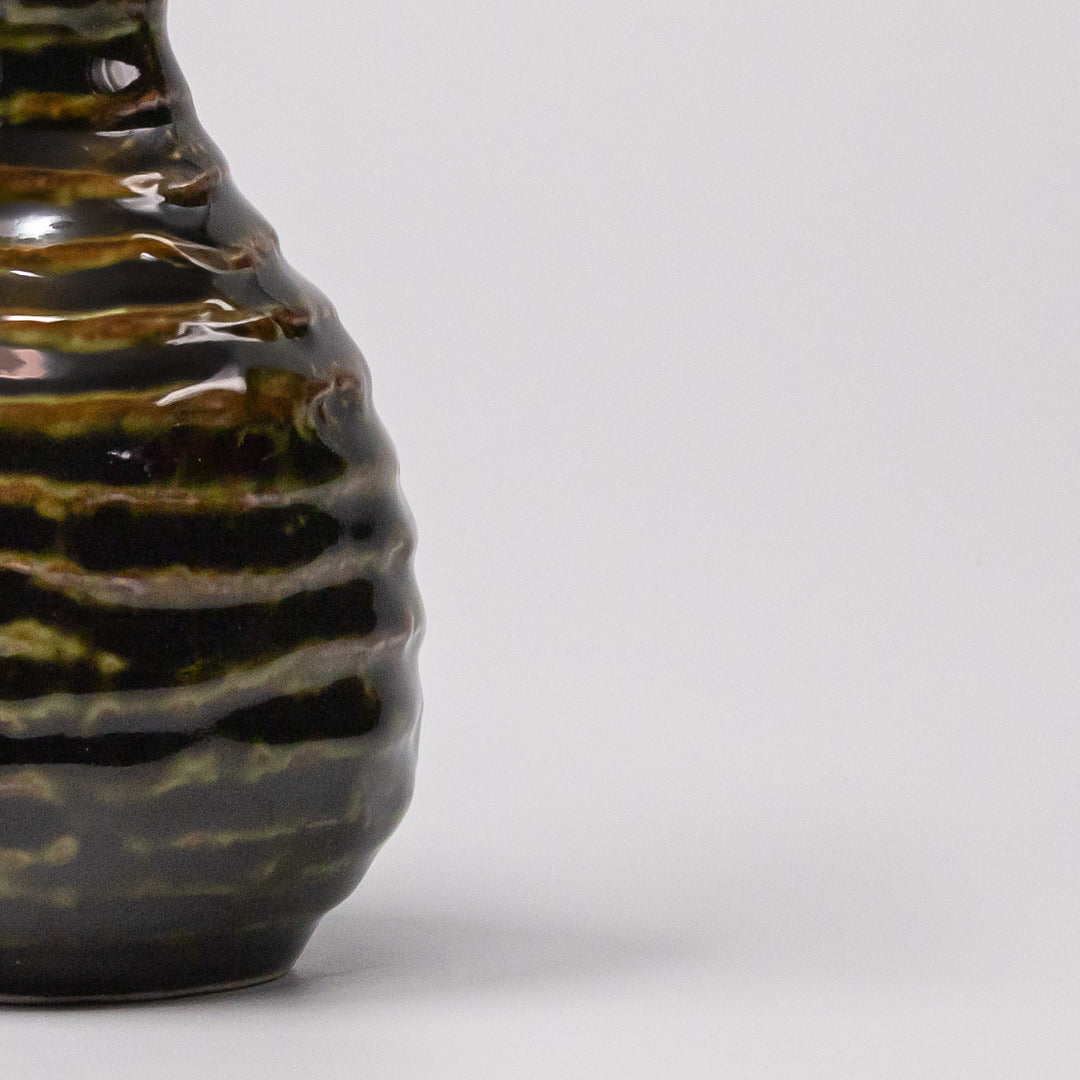 Sake Jug 180ml Sage Brown Glaze