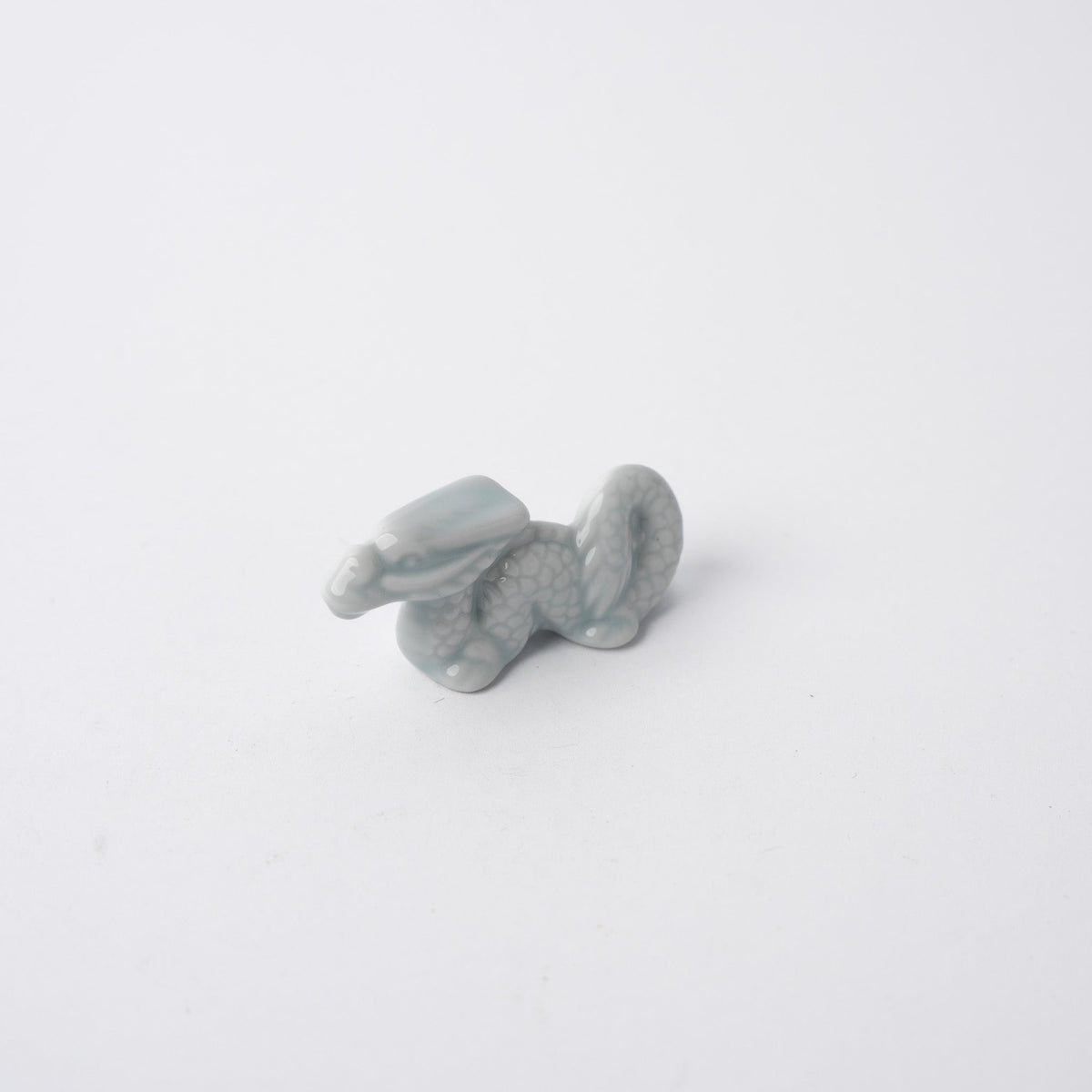 Chopstick Rest Ice Blue Dragon
