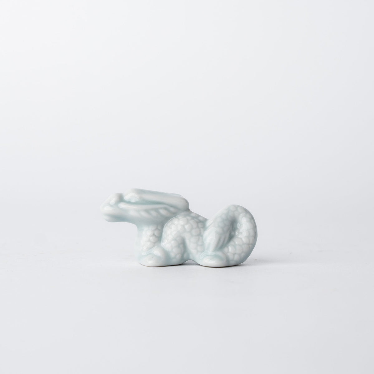 Chopstick Rest Ice Blue Dragon