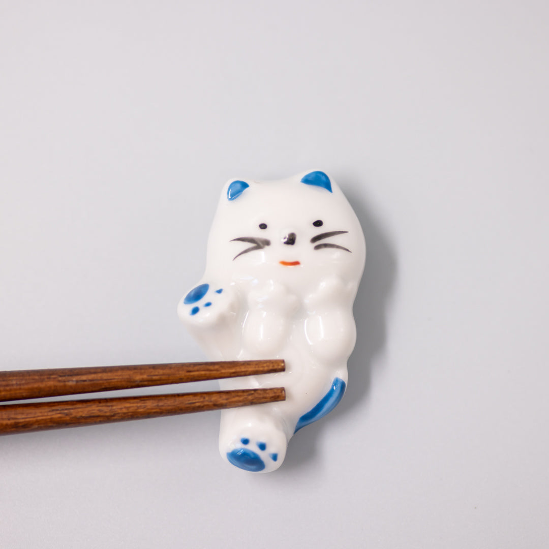 Chopstick Rest Relaxed Cat