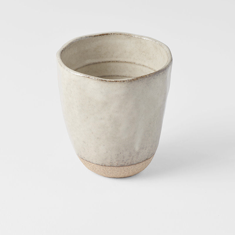 Lopsided Mug 275ml Fawn &amp; Bisque Glaze