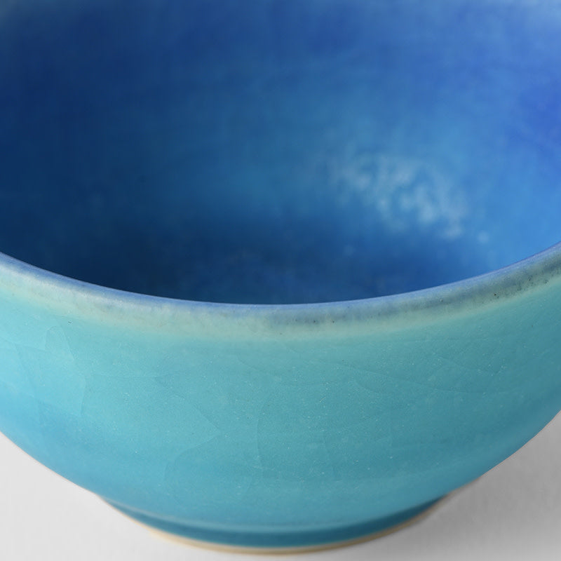 Sake Cup 5.3cm 30ml Turquoise Glaze