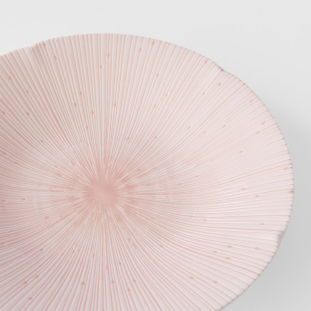 Pasta Bowl 24.5cm Ice Pink Glaze