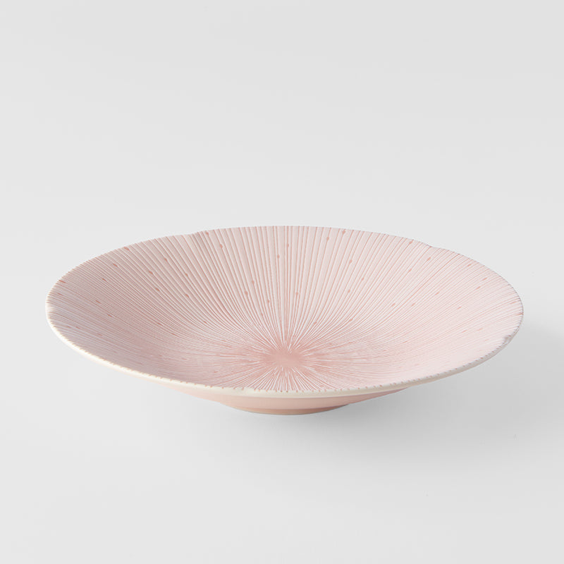 Pasta Bowl 24.5cm Ice Pink Glaze