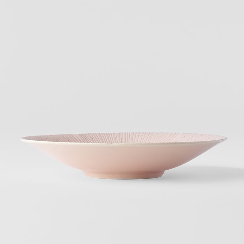 Pasta Bowl 24.5cm Ice Pink Glaze
