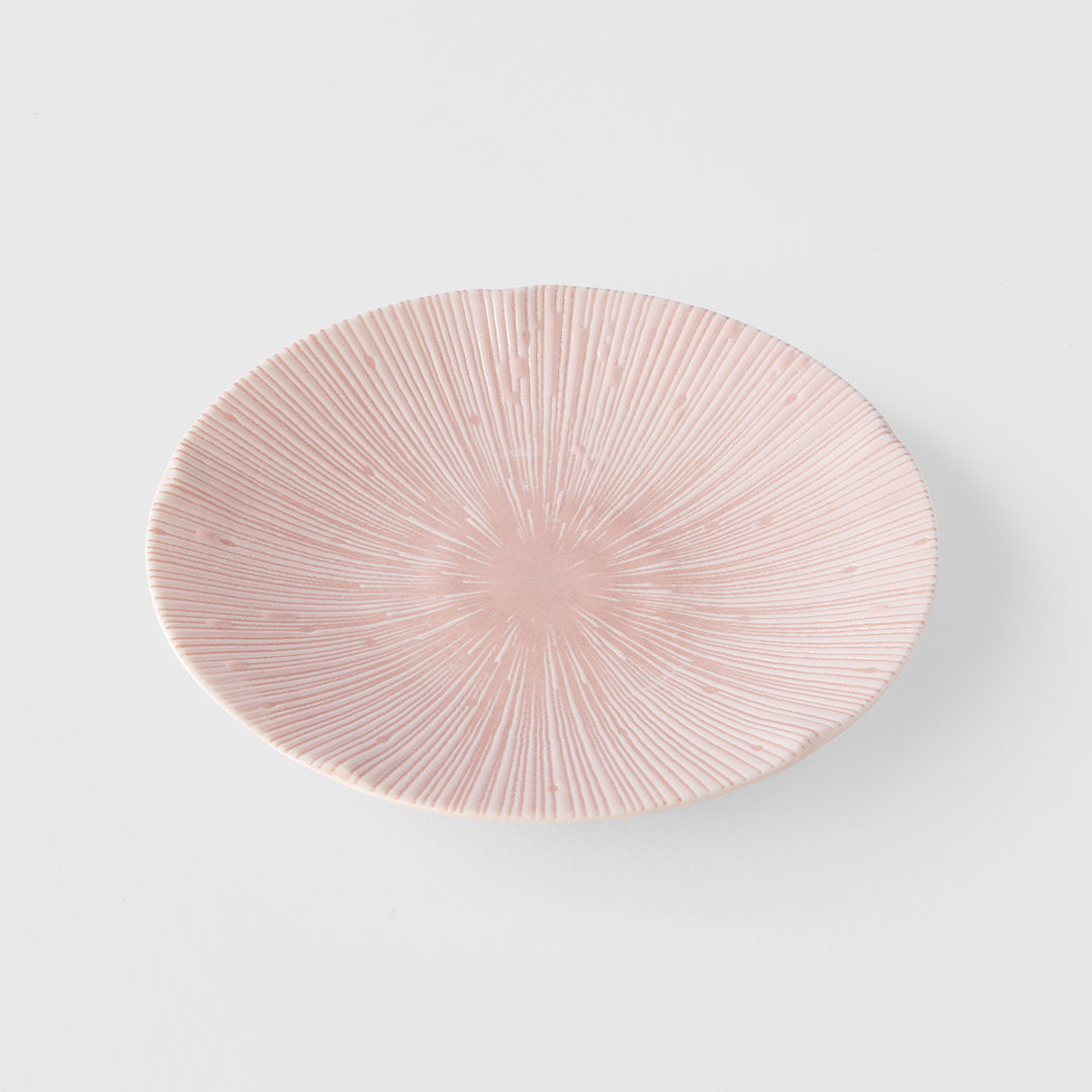 Tapas Plate 13cm Ice Pink Glaze