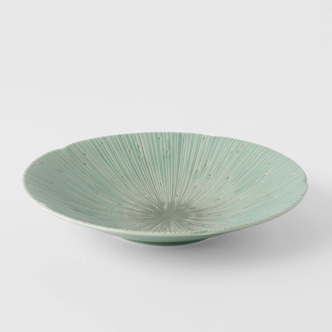 Pasta Bowl 22.5cm Ice Green Glaze