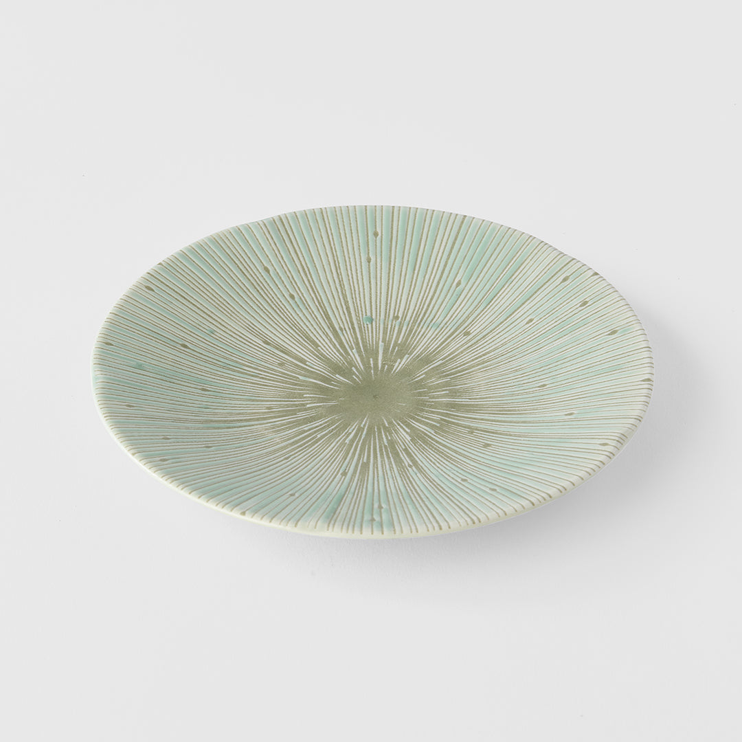 Tapas Plate 16.5cm Ice Green Glaze