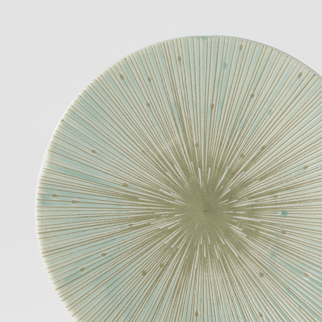 Tapas Plate 16.5cm Ice Green Glaze