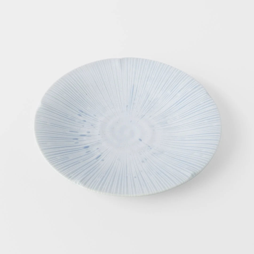 Side Plate 22cm Ice Blue Glaze