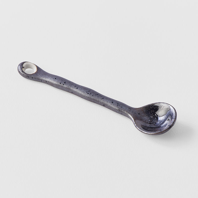 Spoon 12cm Black Speckle