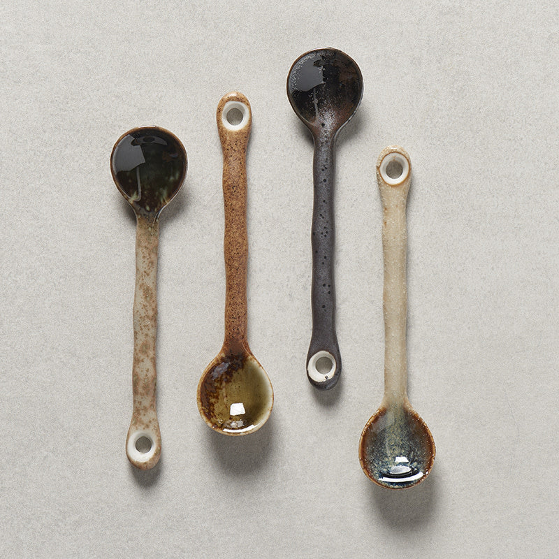 Spoon 12cm Crystal Green Glaze