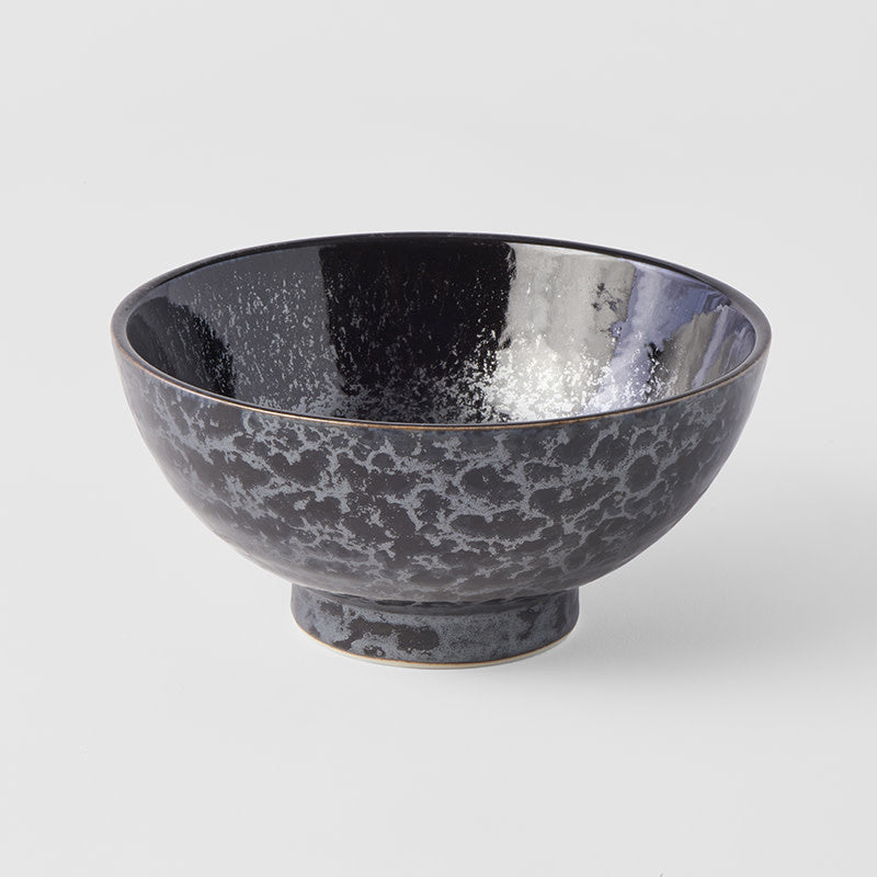 Udon Bowl 19.5cm Black Pearl Glaze