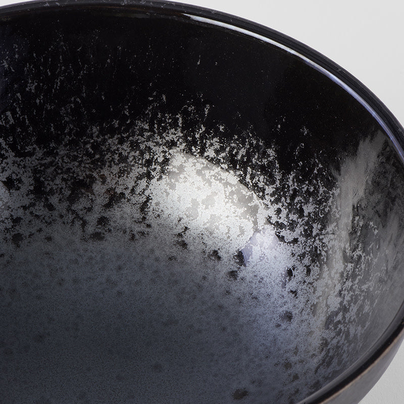 Udon Bowl 19.5cm Black Pearl Glaze