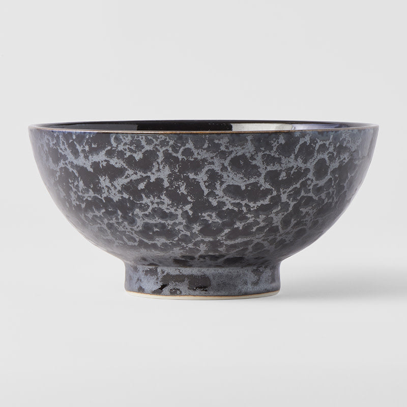Udon Bowl 19.5cm Black Pearl Glaze