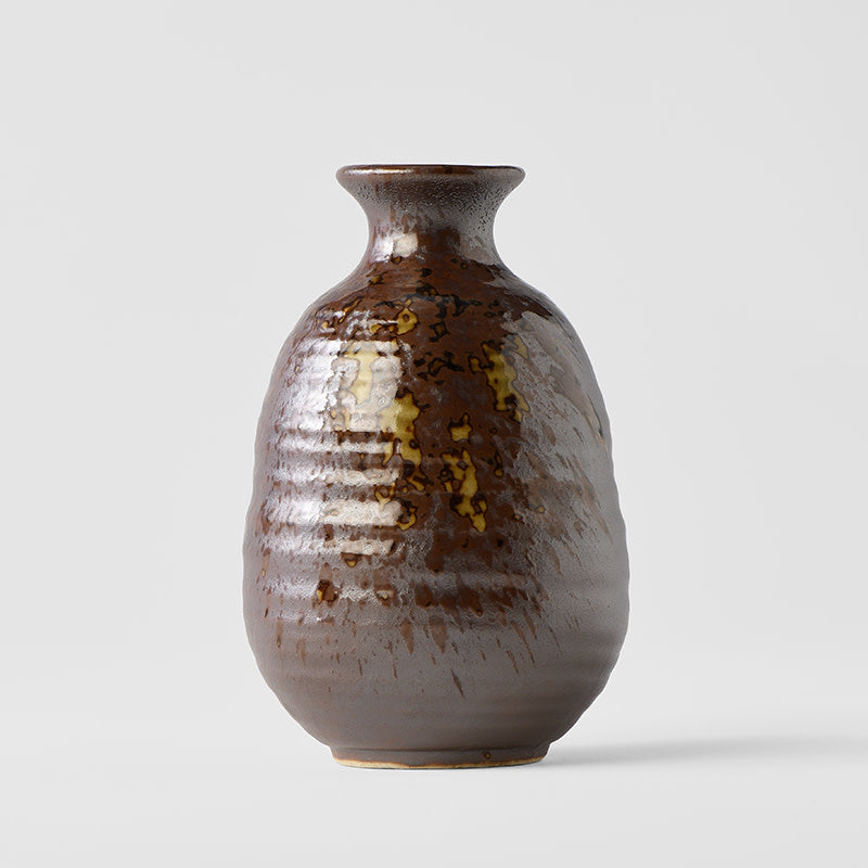 Sake Jug 280ml Brown blend Speckle Glaze