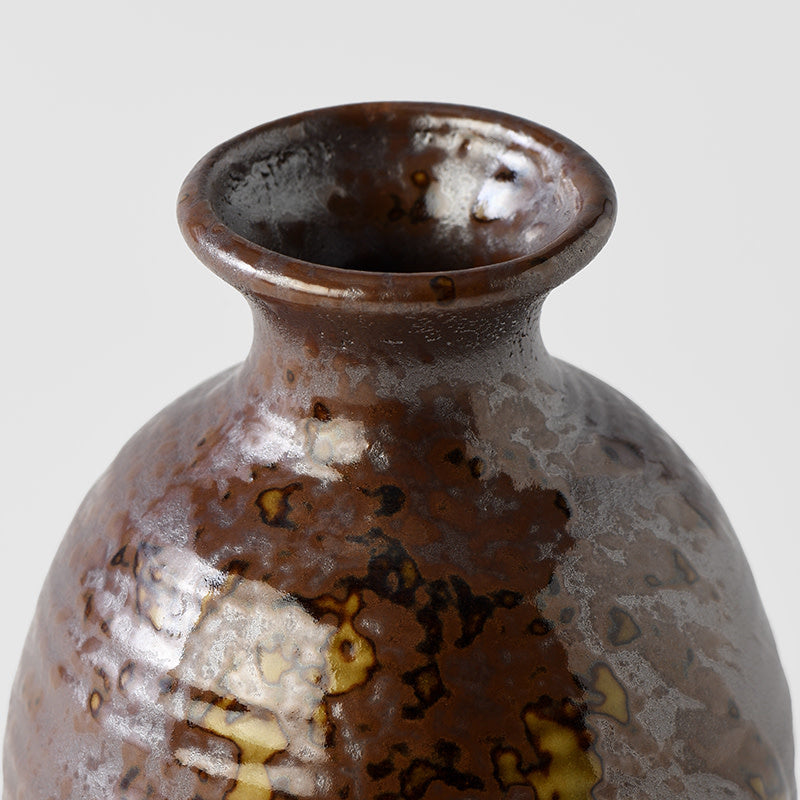 Sake Jug 280ml Brown blend Speckle Glaze