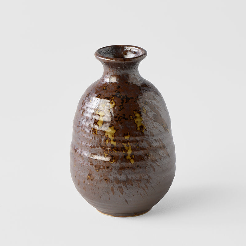 Sake Jug 280ml Brown blend Speckle Glaze
