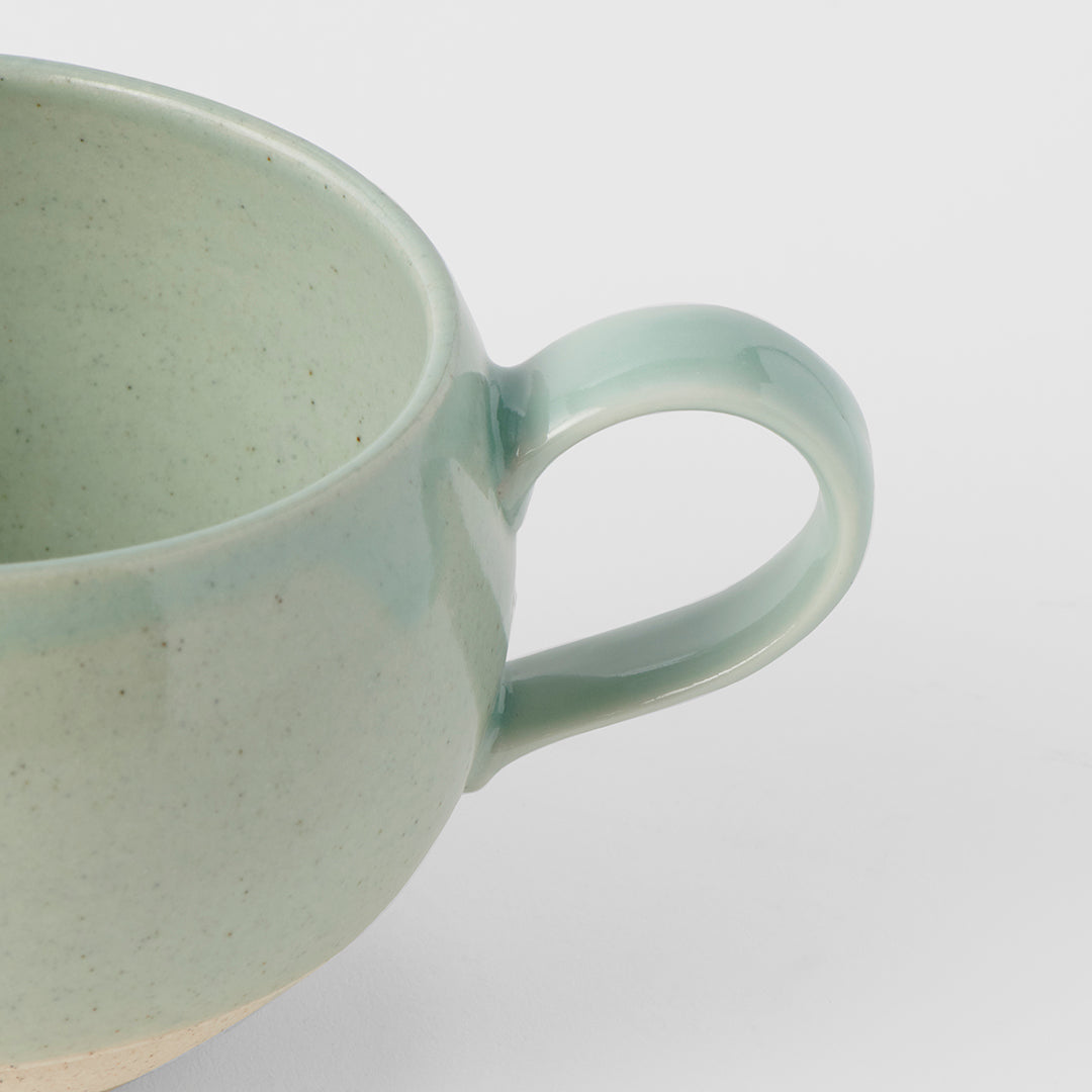 Sphere Mug with Handle 300ml Tomei Blue Glaze