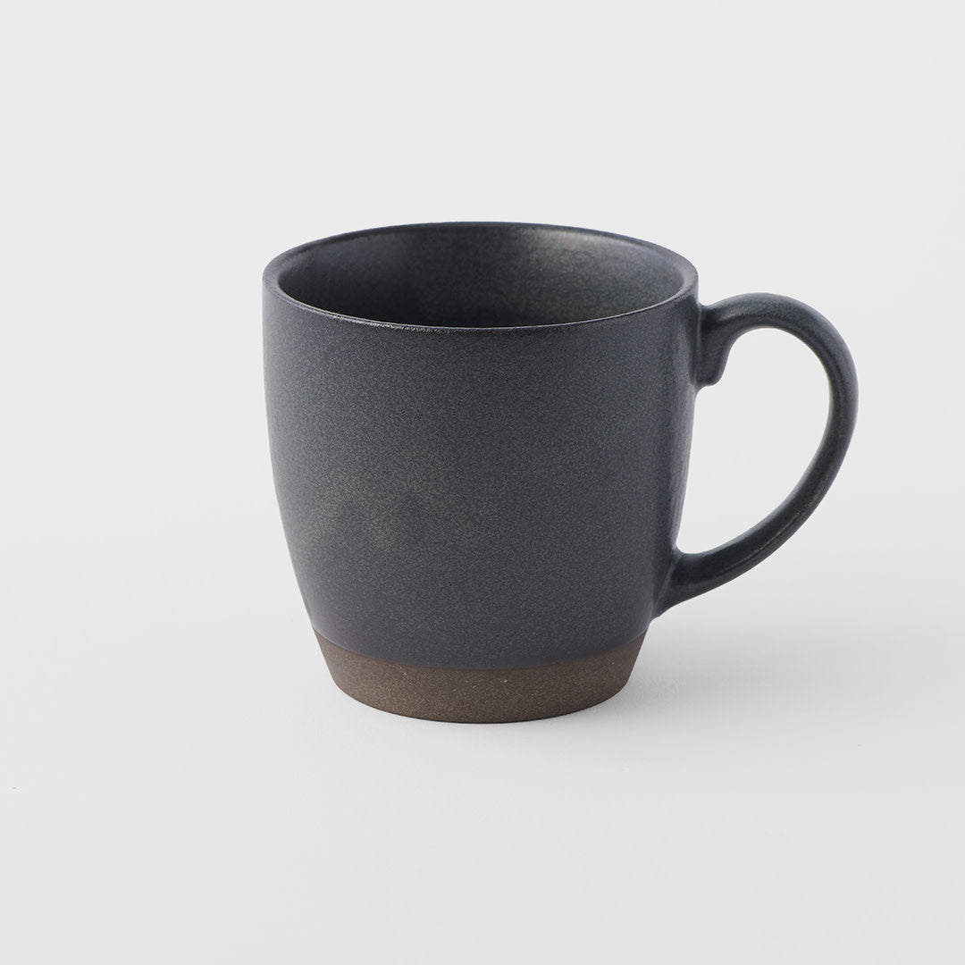 Taiko Mug 265ml Black & Bisque Glaze