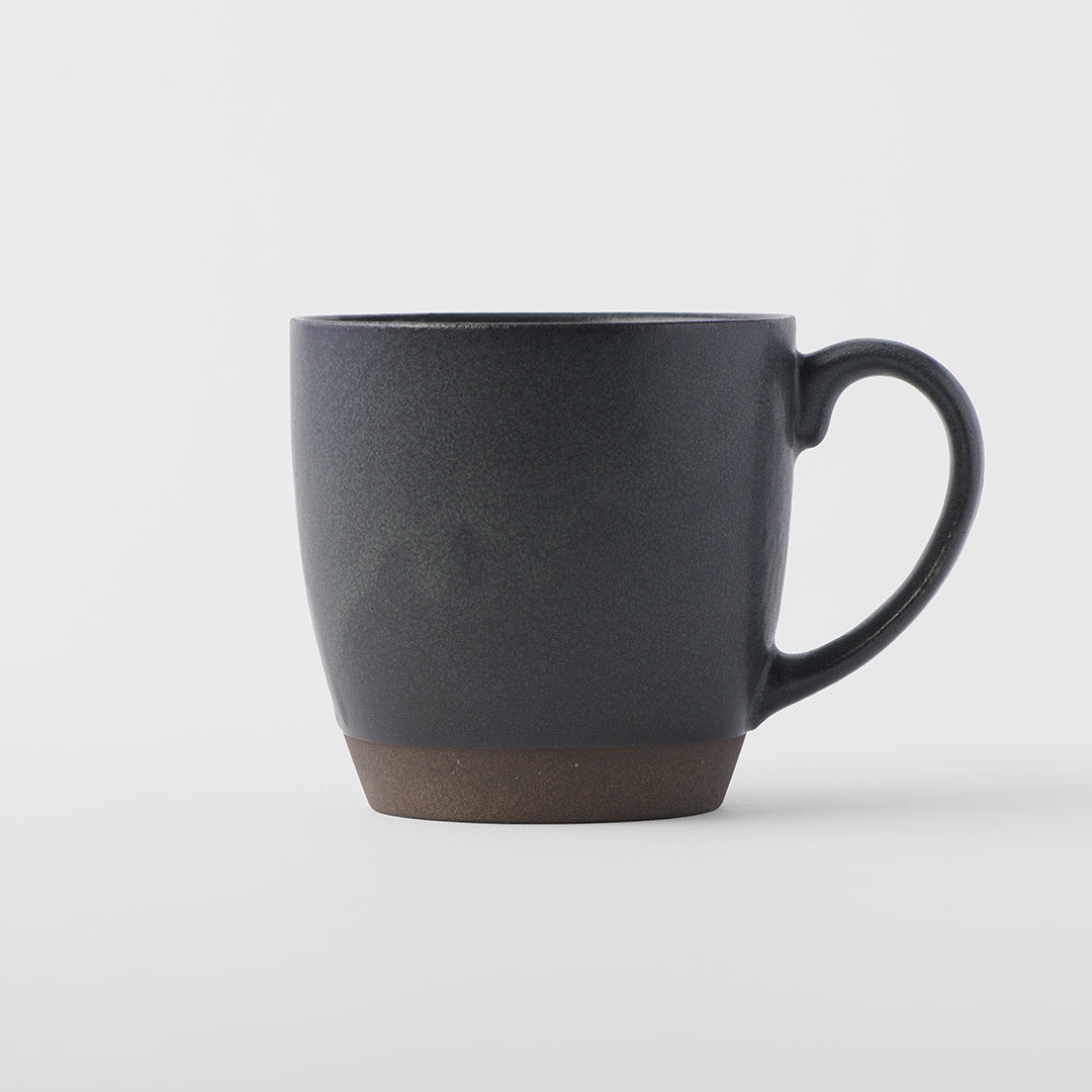 Taiko Mug 265ml Black & Bisque Glaze