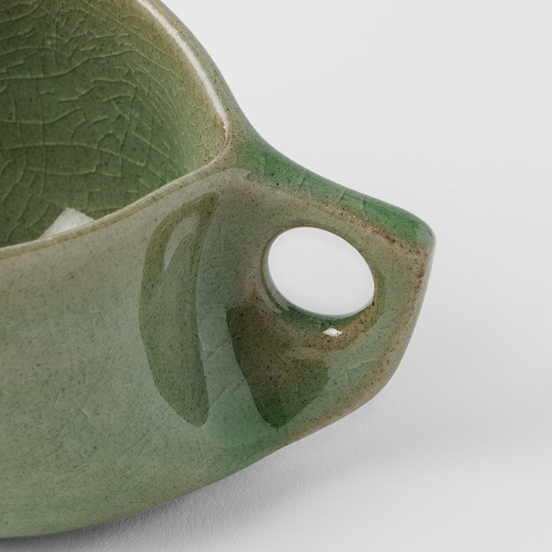 Cup 100ml Arc Green Glaze