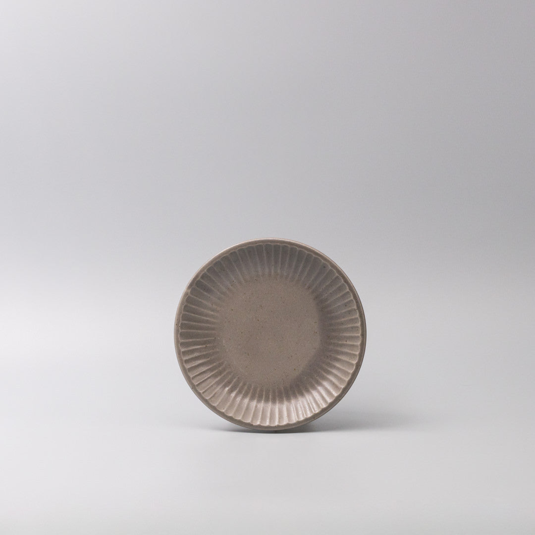 Plate 15.5cm Sunburst Dove Glaze