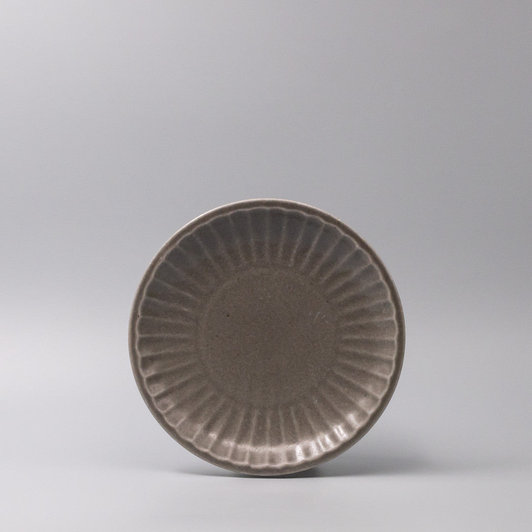 Plate 21.4cm Sunburst Dove Glaze