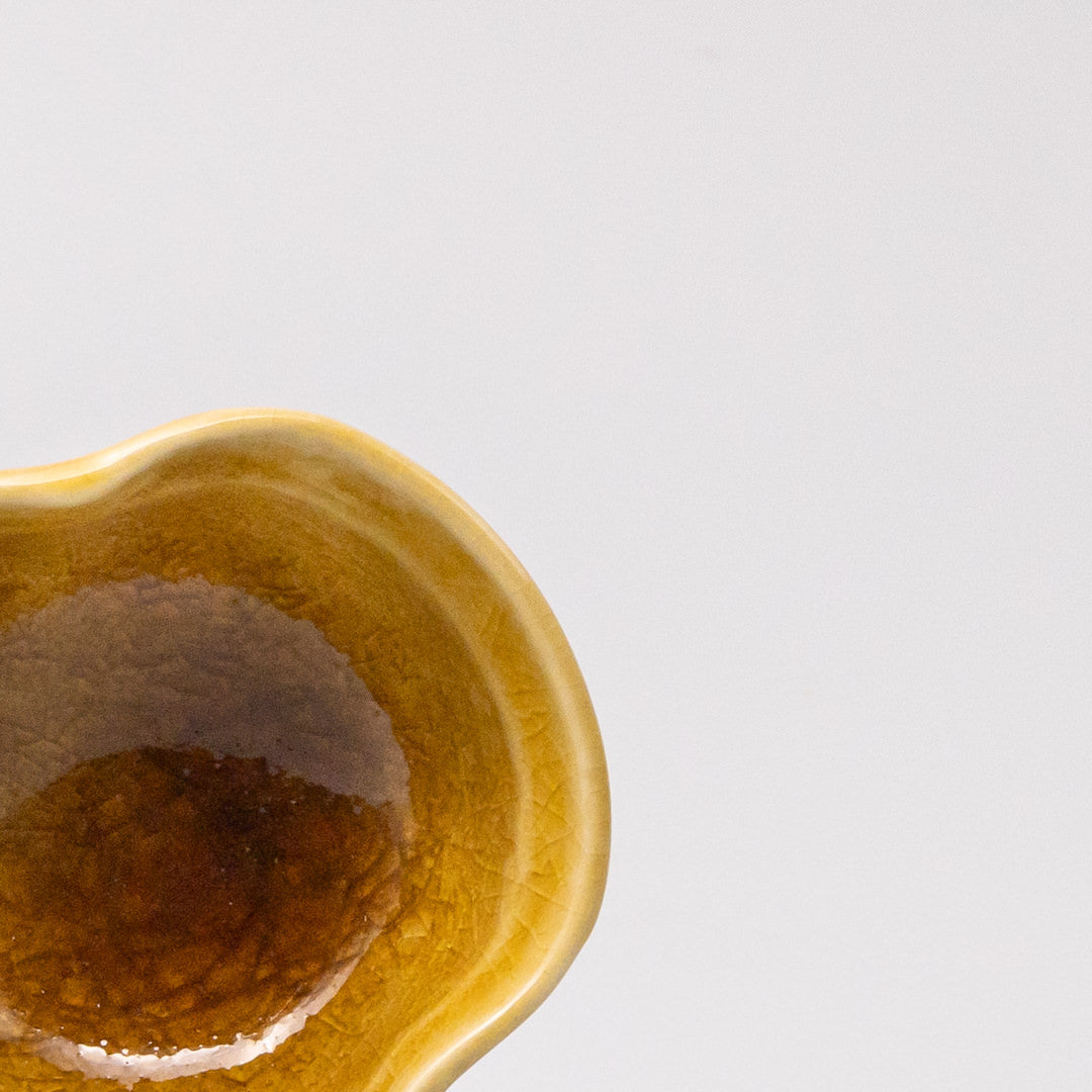 Sauce Bowl 40ml Amane Amber Glaze