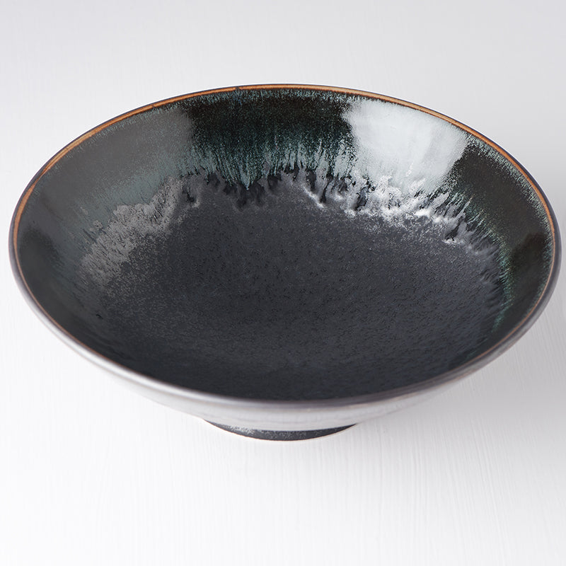 Ramen Bowl 24cm Matt Black Glaze