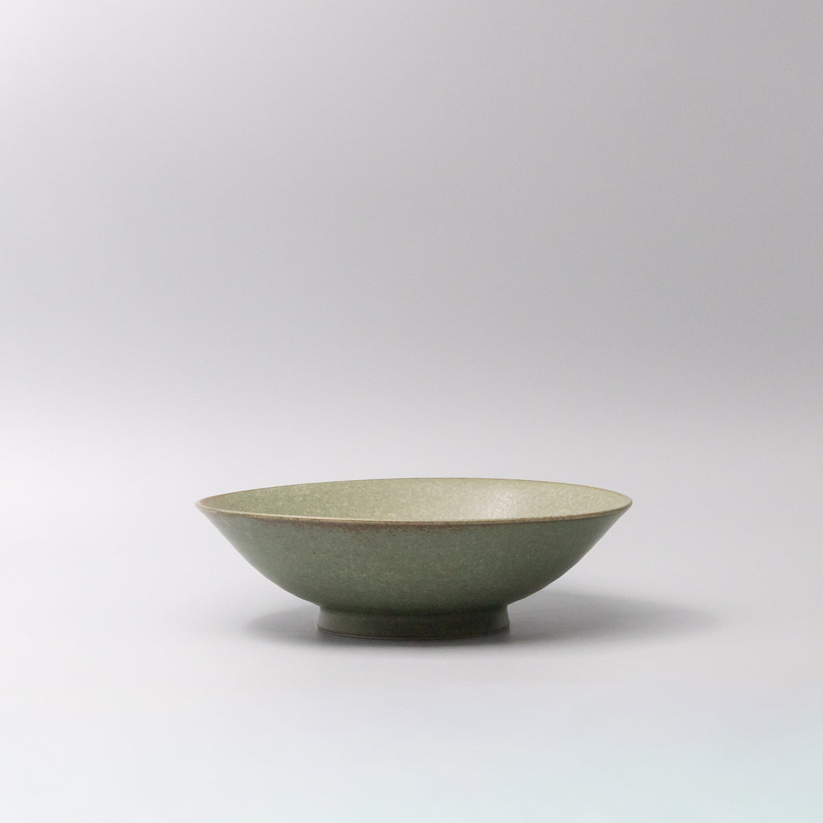 Ramen Bowl 25cm Green Fade Glaze