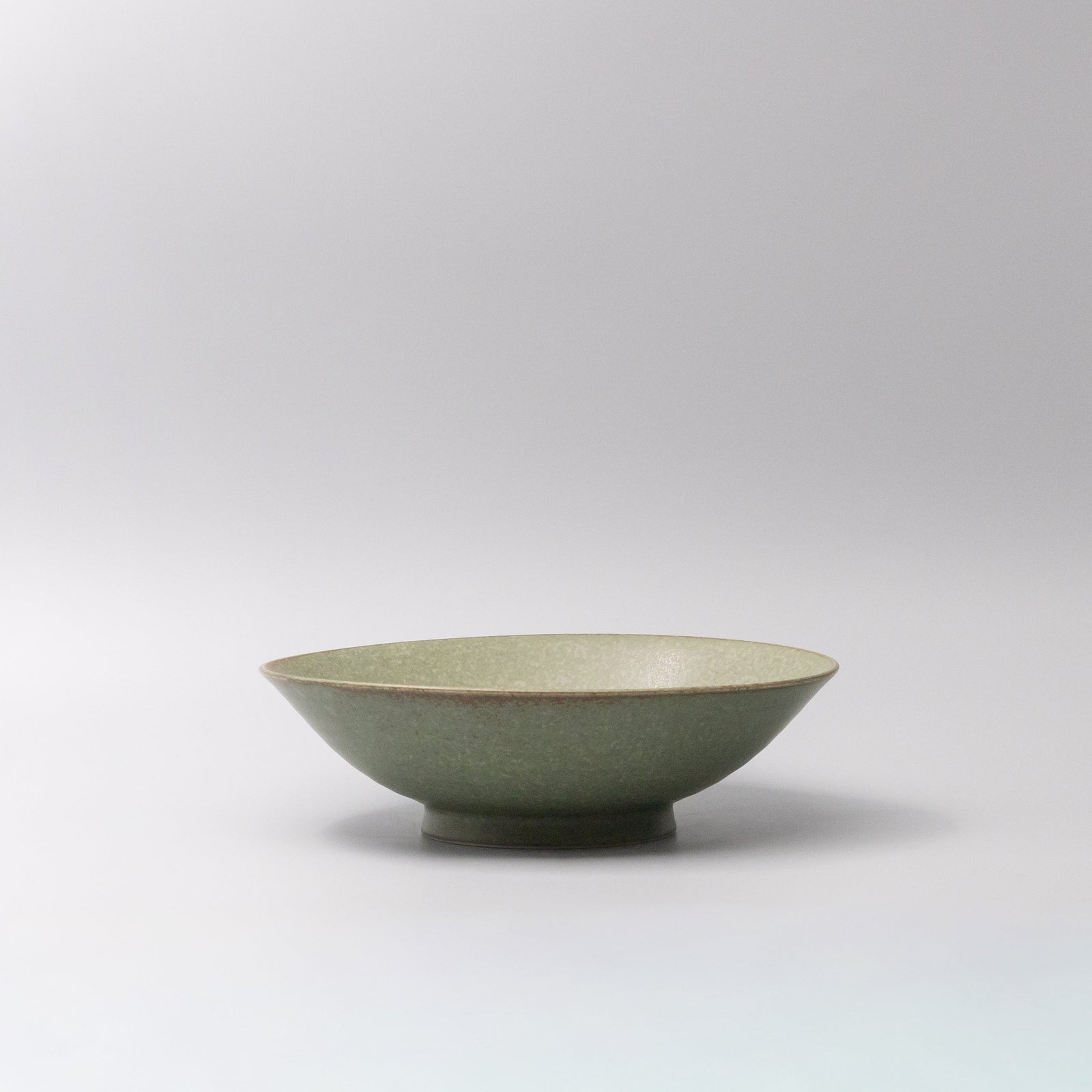 Ramen Bowl 25cm Green Fade Glaze